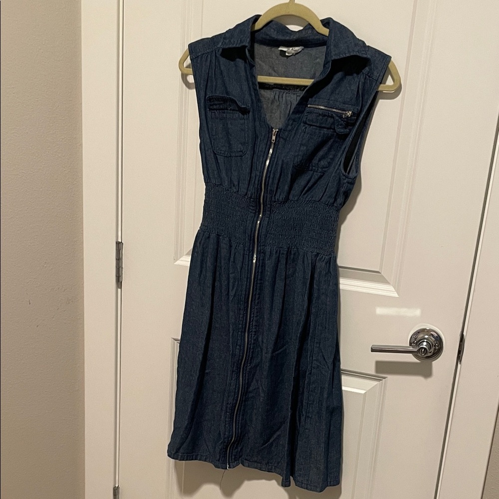 Denim Sleeveless Dress